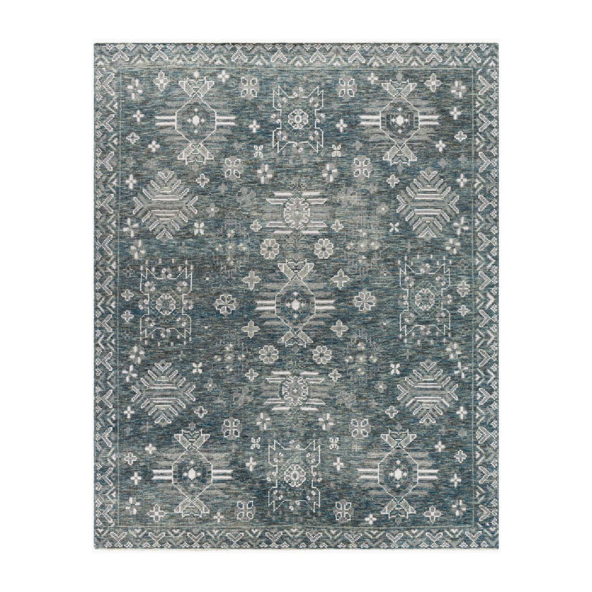 Modern furniture - Patterned Wool Viscose Carpet  - www.oroa.com