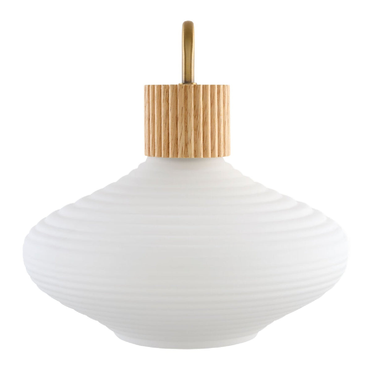 Modern European furniture - White Blown Glass Wall Lamp - www.oroa.com