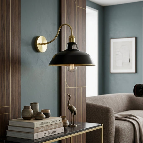 Modern European furniture - Plated Metal Wall Lamp - www.oroa.com