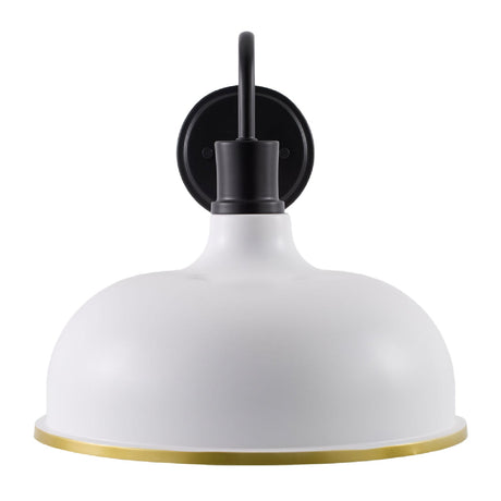 Modern European furniture - Gold Leaf Metal Wall Lamp - www.oroa.com