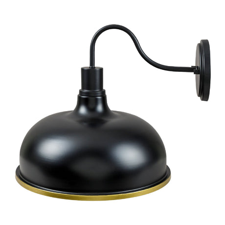 Modern European furniture - Gold Leaf Metal Wall Lamp - www.oroa.com