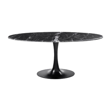 Modern furniture - Oval Pedestal Dining Table - www.oroa.com