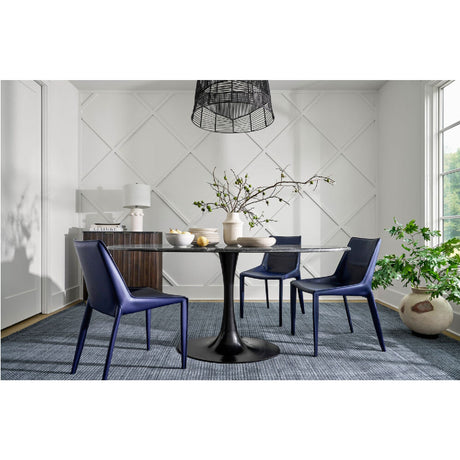 Modern furniture - Oval Pedestal Dining Table - www.oroa.com