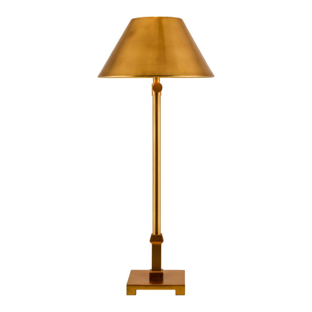 Modern European furniture - Antique Gold Accent Table Lamp (2) - www.oroa.com