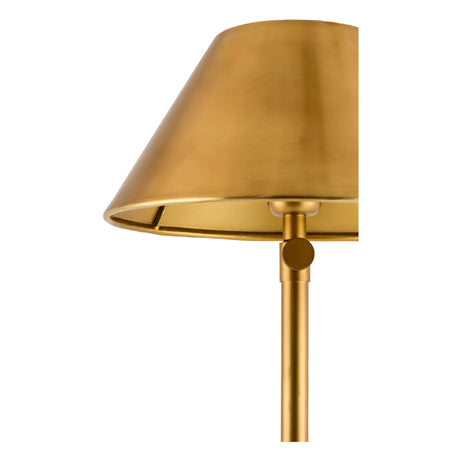 Modern European furniture - Antique Gold Accent Table Lamp (2) - www.oroa.com