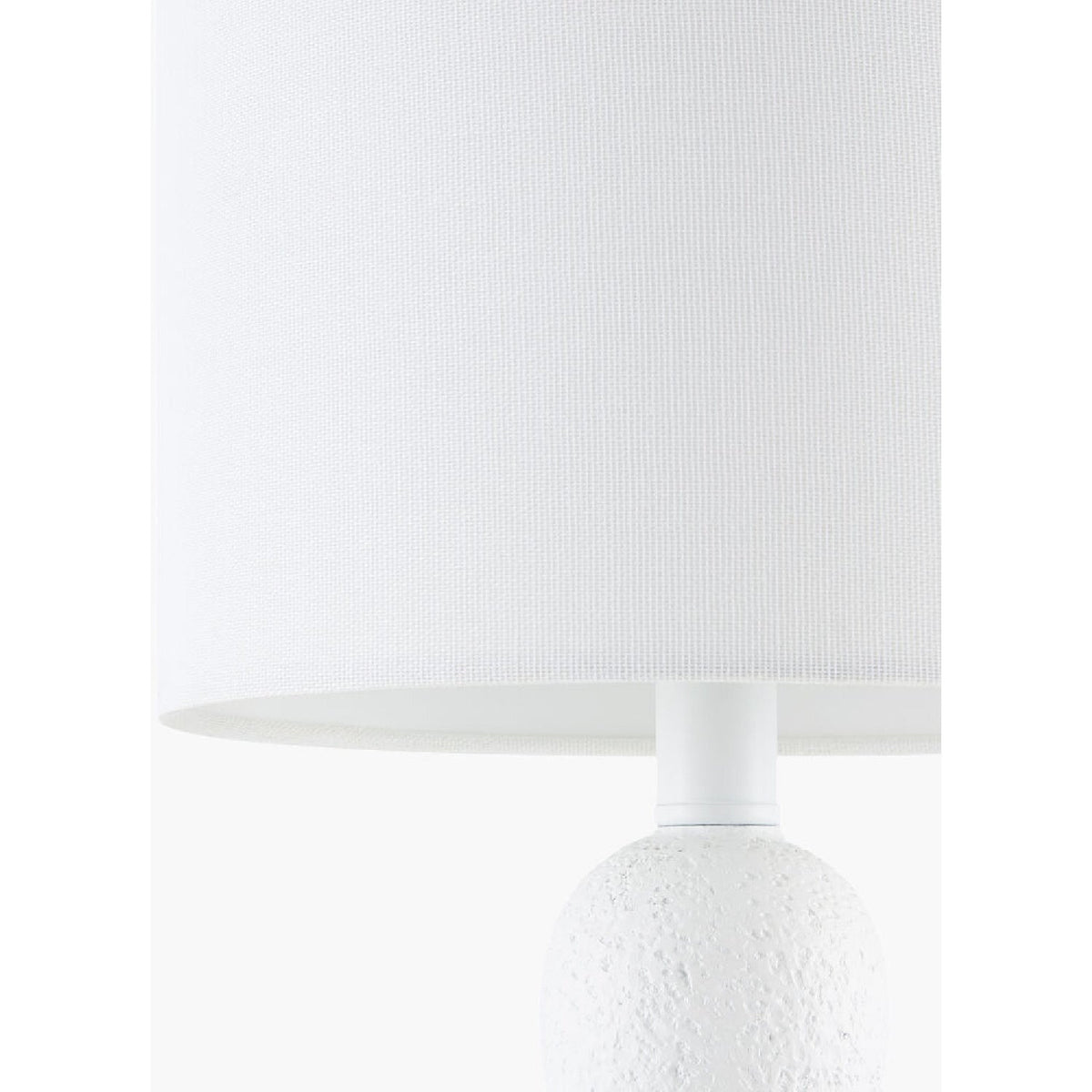 Modern European furniture - Geometric Stacked Linen Table Lamp - www.oroa.com