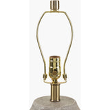 Modern European furniture - Beige Drum Linen Table Lamp S - www.oroa.com