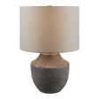 Modern European furniture - Beige Drum Linen Table Lamp S - www.oroa.com