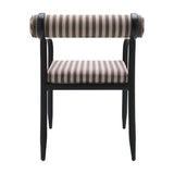 Modern European furniture - Black Aluminum Outdoor Dining Chair - www.oroa.com