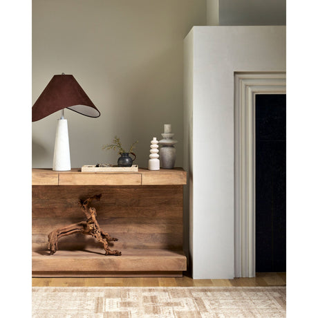 Modern European furniture - Tan Shade Accent Table Lamp - www.oroa.com