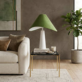 Modern European furniture - Cotton Shade Accent Table Lamp - www.oroa.com