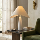 Modern European furniture - Cotton Shade Accent Table Lamp - www.oroa.com