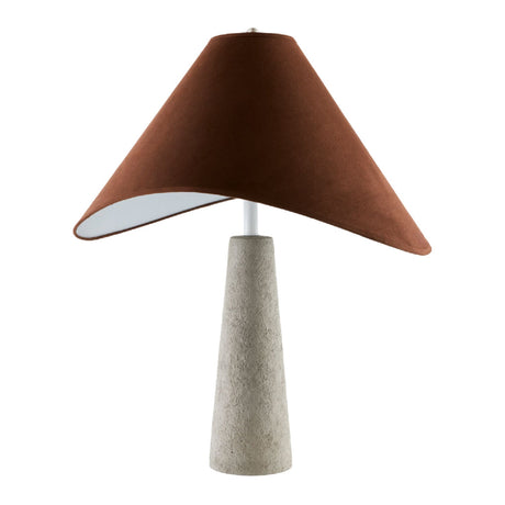 Modern European furniture - Cotton Shade Table Lamp - www.oroa.com