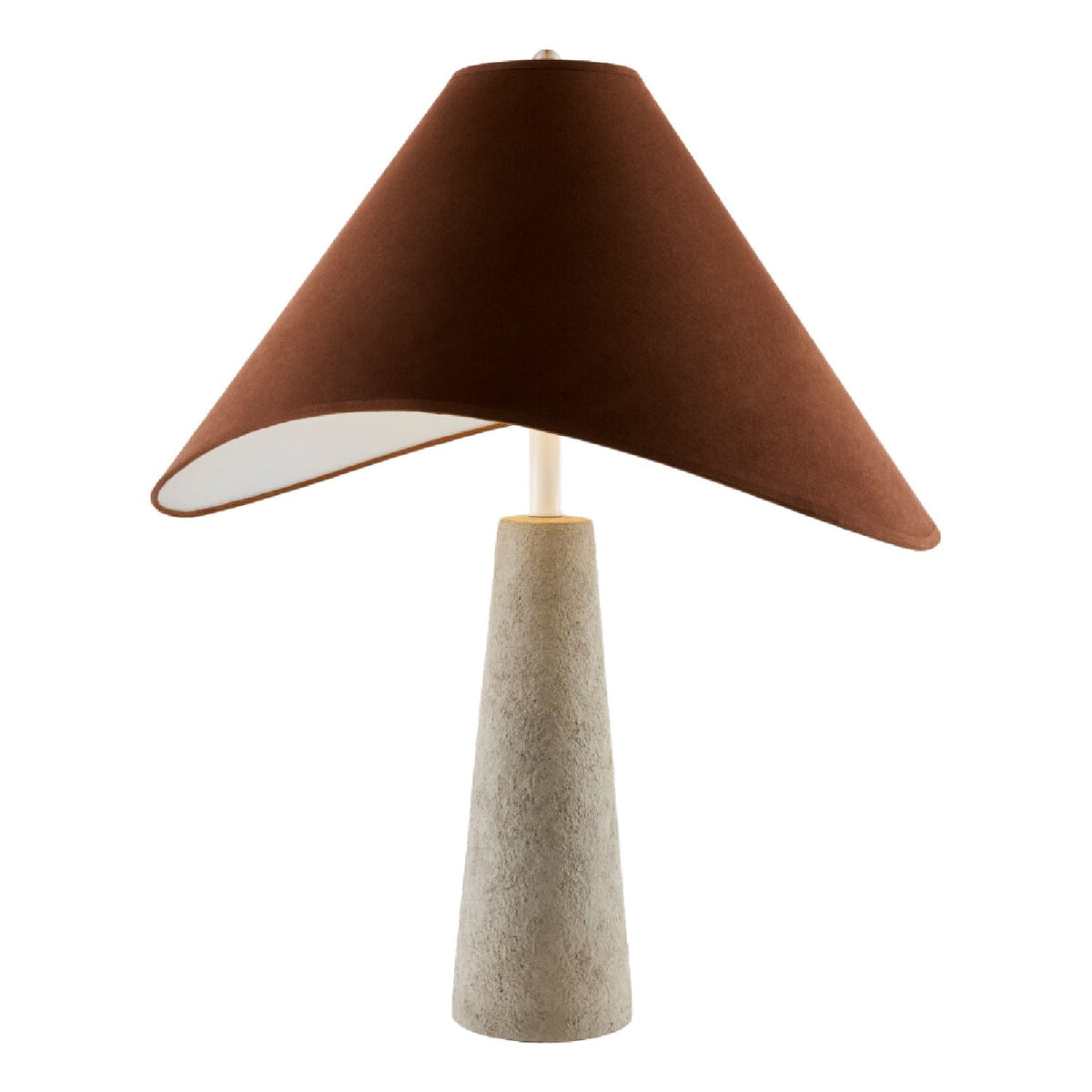 Modern European furniture - Cotton Shade Table Lamp - www.oroa.com