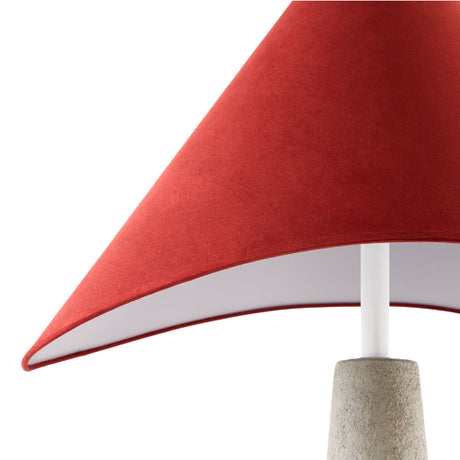 Modern European furniture - Cotton Shade Table Lamp - www.oroa.com