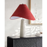 Modern European furniture - Cotton Shade Table Lamp - www.oroa.com