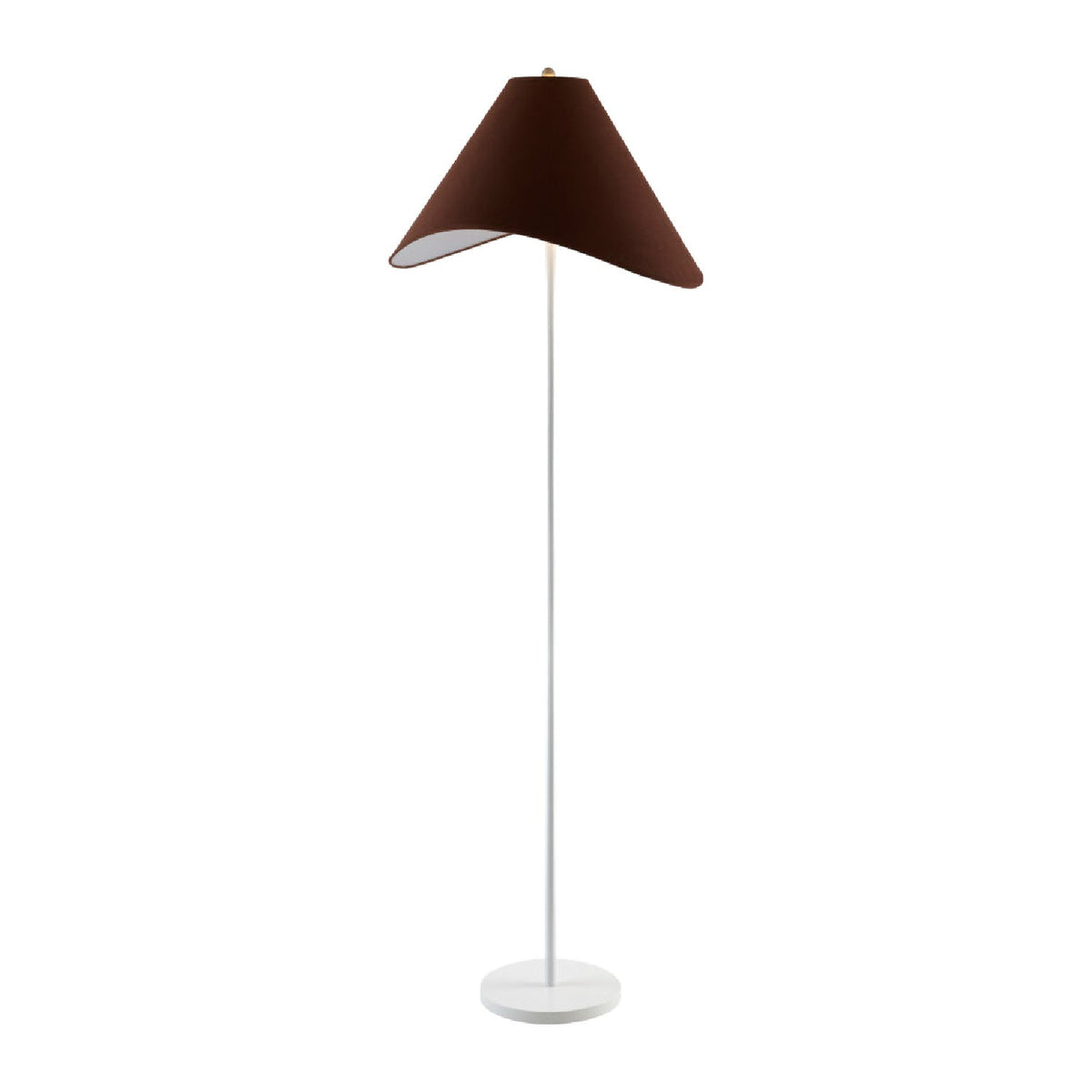 Modern European furniture - Cotton Shade Accent Floor Lamp - www.oroa.com