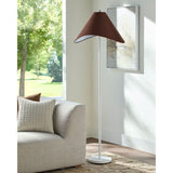 Modern European furniture - Cotton Shade Accent Floor Lamp - www.oroa.com