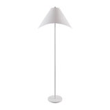 Modern European furniture - Cotton Shade Accent Floor Lamp - www.oroa.com