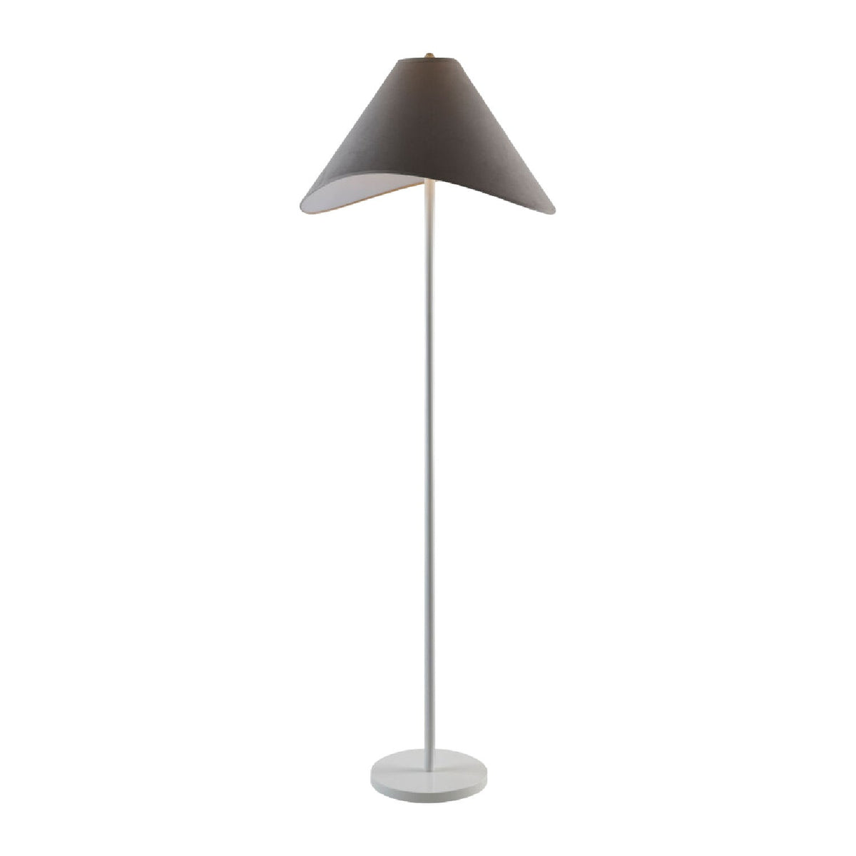 Modern European furniture - Cotton Shade Accent Floor Lamp - www.oroa.com