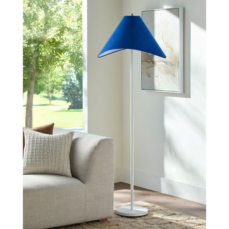 Modern European furniture - Cotton Shade Accent Floor Lamp - www.oroa.com