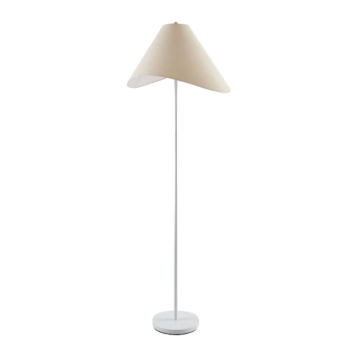 Modern European furniture - Cotton Shade Accent Floor Lamp - www.oroa.com