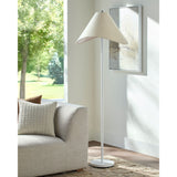 Modern European furniture - Cotton Shade Accent Floor Lamp - www.oroa.com