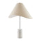Modern European furniture - Marble Base Cotton Table Lamp - www.oroa.com