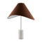 Modern European furniture - Marble Base Cotton Table Lamp - www.oroa.com