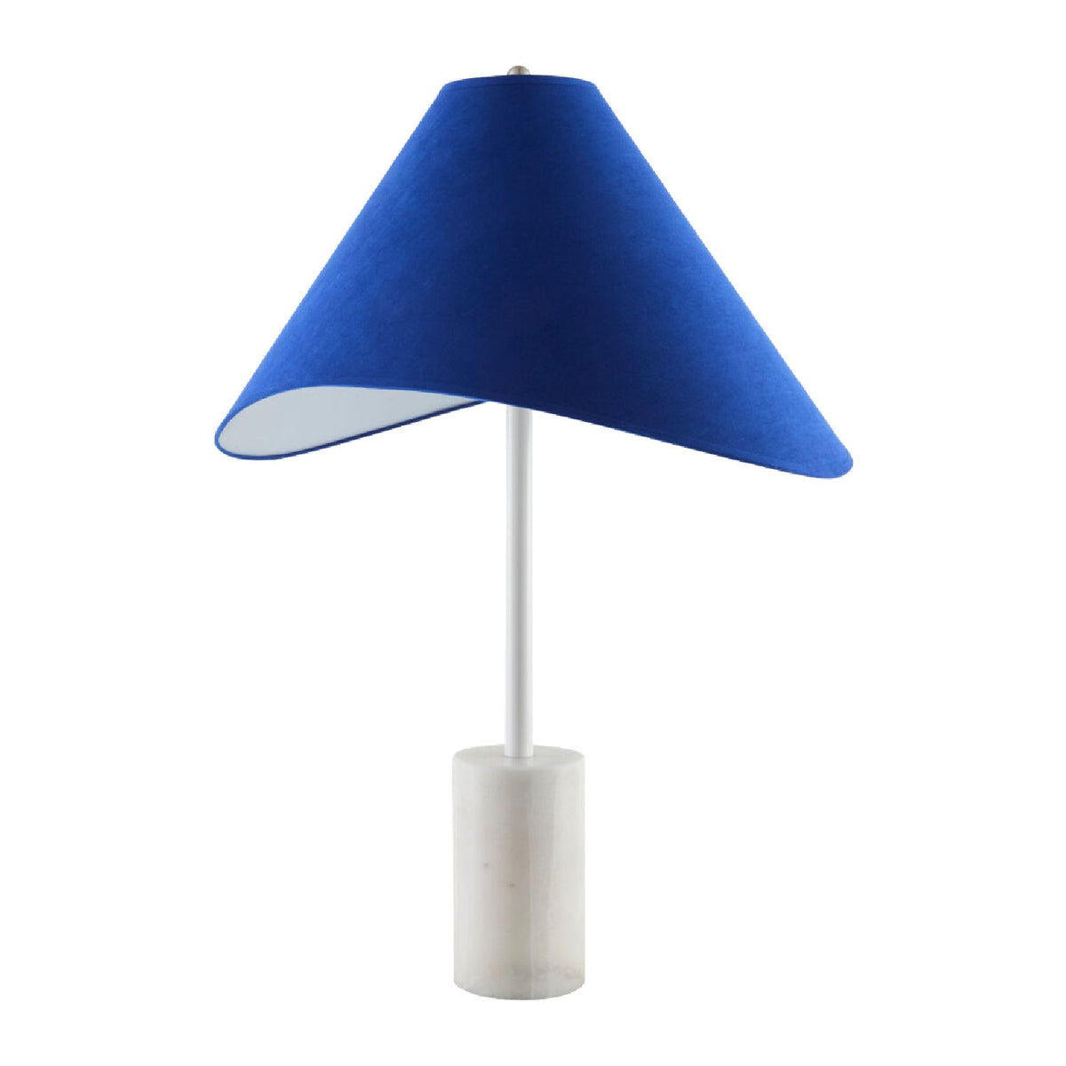Modern European furniture - Marble Base Cotton Table Lamp - www.oroa.com