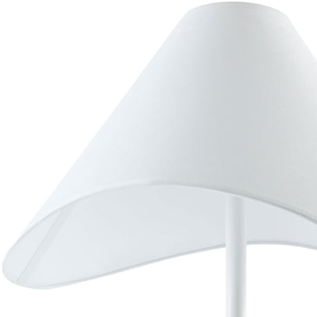 Modern European furniture - Marble Base Cotton Table Lamp - www.oroa.com