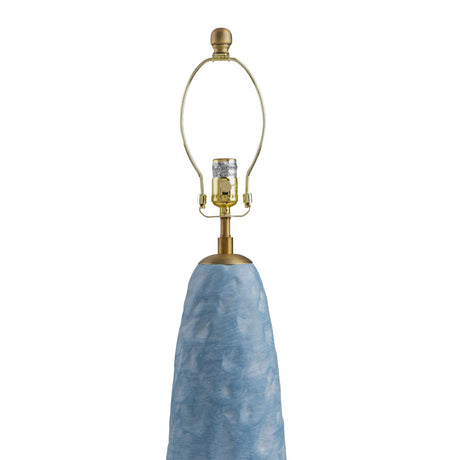 Modern European furniture - Blue Base Accent Table Lamp - www.oroa.com

