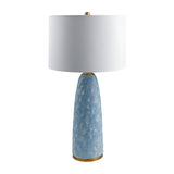 Modern European furniture - Blue Base Accent Table Lamp - www.oroa.com
