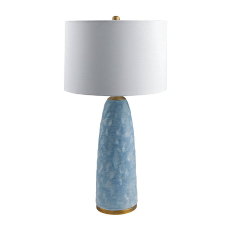 Modern European furniture - Blue Base Accent Table Lamp - www.oroa.com
