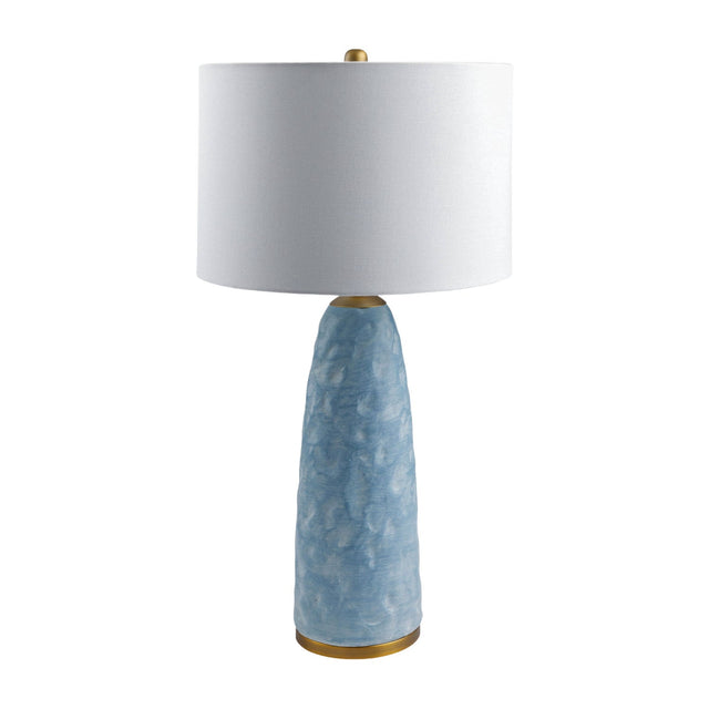 Modern European furniture - Blue Base Accent Table Lamp - www.oroa.com
