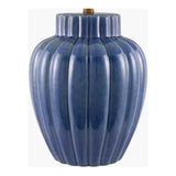 Modern European furniture - Blue Ceramic Accent Table Lamp - www.oroa.com