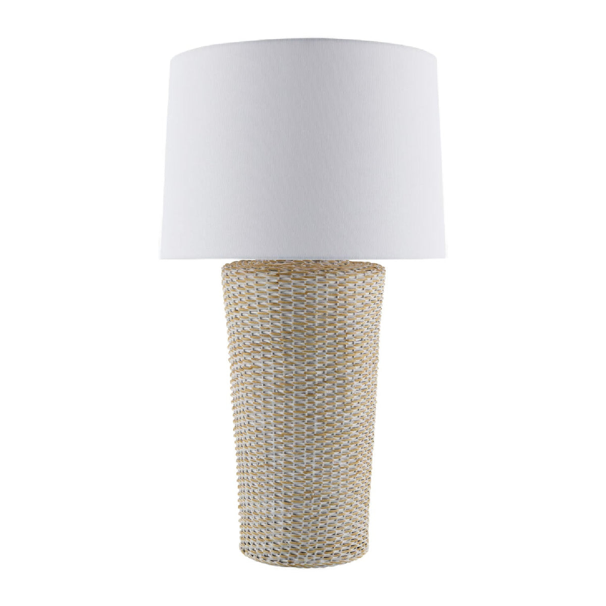 Modern European furniture - Rattan Woven Accent Table Lamp - www.oroa.com