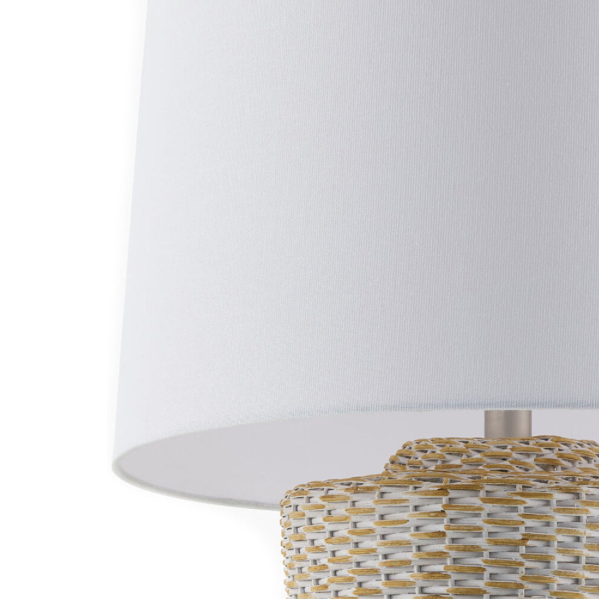 Modern European furniture - Rattan Woven Accent Table Lamp - www.oroa.com