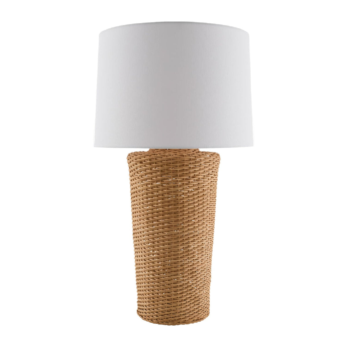 Modern European furniture - Rattan Woven Accent Table Lamp - www.oroa.com