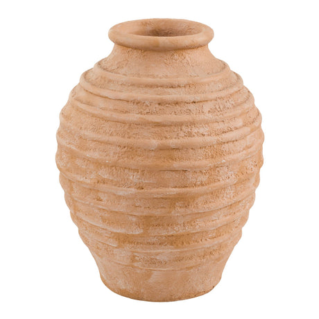 Modern European furniture - Distressed Terracotta Vase - www.oroa.com