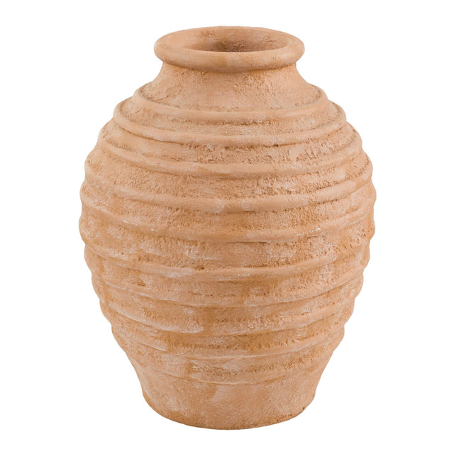 Modern European furniture - Distressed Terracotta Vase - www.oroa.com