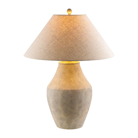 Modern European furniture - Textured Ceramic Accent Table Lamp - www.oroa.com
