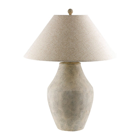 Modern European furniture - Textured Ceramic Accent Table Lamp - www.oroa.com