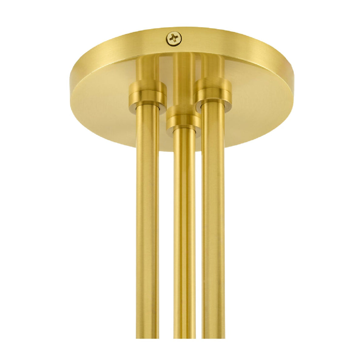 Modern European furniture - Electroplated Black 3-Light Chandelier - www.oroa.com