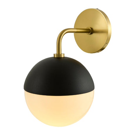 Modern European furniture - Electroplated Black Wall Lamp - www.oroa.com