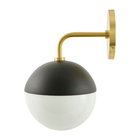 Modern European furniture - Electroplated Black Wall Lamp - www.oroa.com