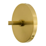 Modern European furniture - Electroplated Black Wall Lamp - www.oroa.com
