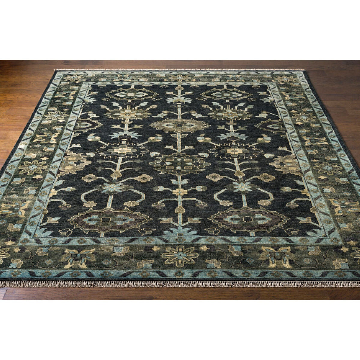 Modern furniture - Hand-Knotted Wool Boho Carpet - www.oroa.com
