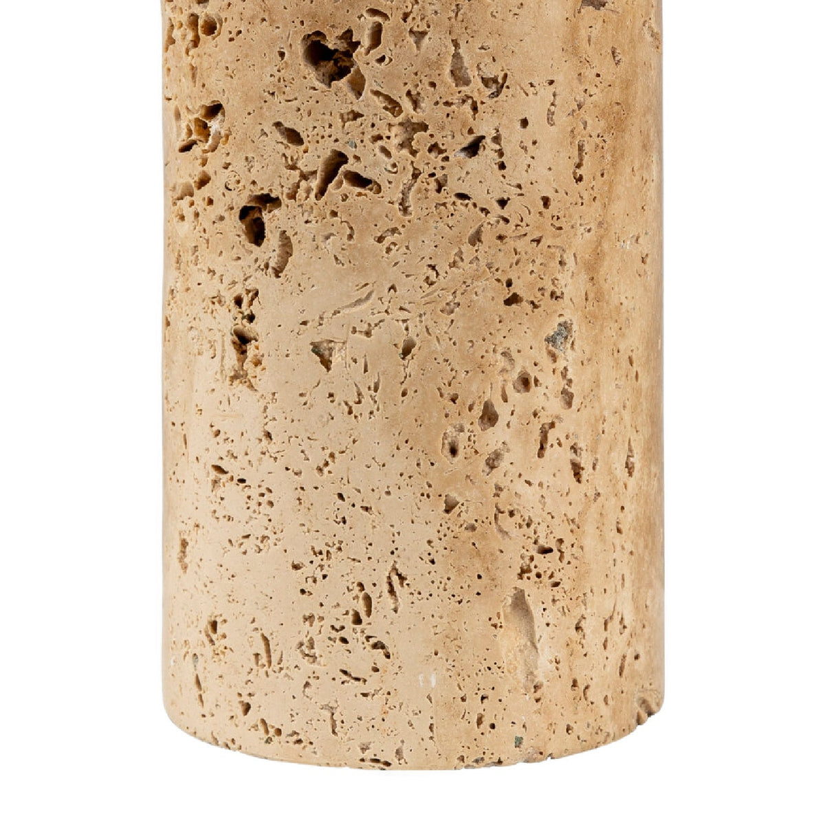 Modern European furniture - Travertine Cream Linen Table Lamp - www.oroa.com