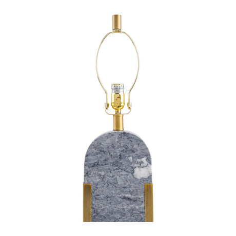 Modern European furniture - Gray Marble Accent Table Lamp - www.oroa.com